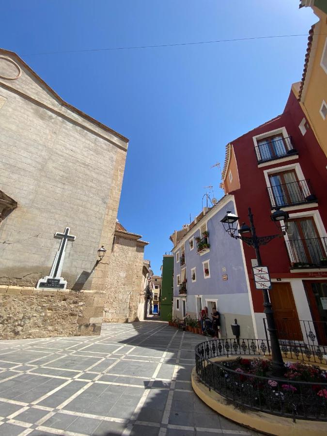 Acogedor Piso Planta Baja En El Casco Antiguo. Appartement Villajoyosa Buitenkant foto