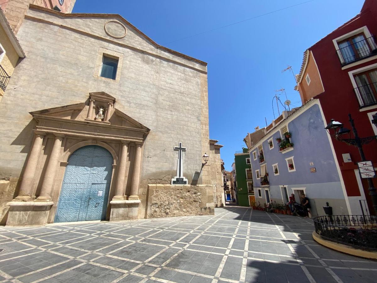 Acogedor Piso Planta Baja En El Casco Antiguo. Appartement Villajoyosa Buitenkant foto
