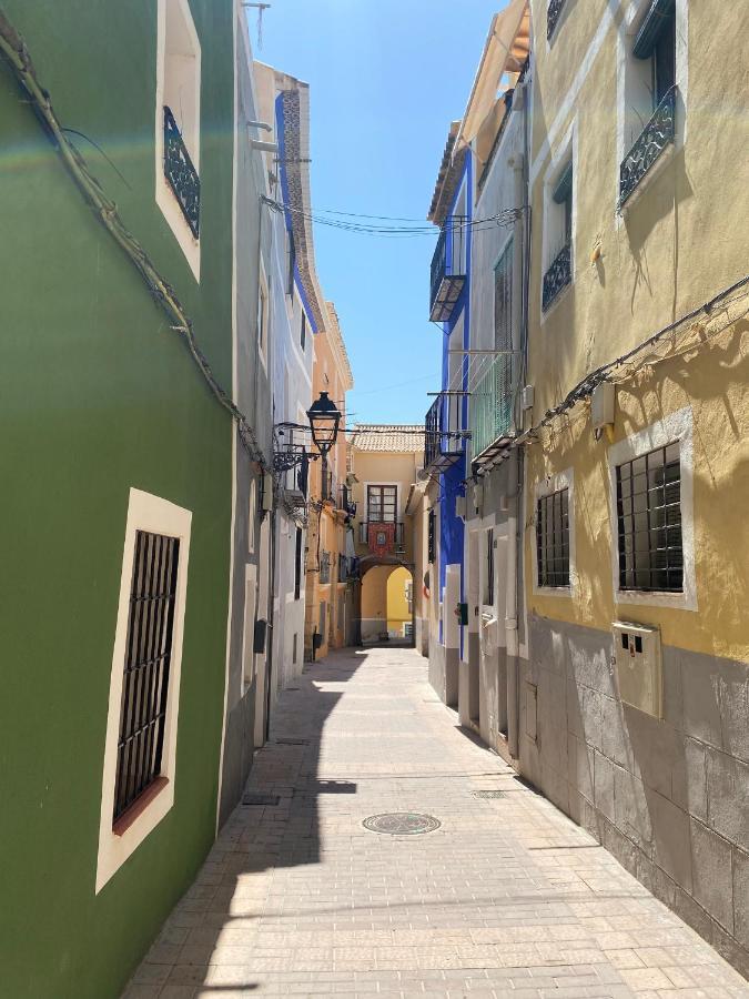 Acogedor Piso Planta Baja En El Casco Antiguo. Appartement Villajoyosa Buitenkant foto